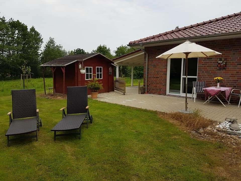 Ferienhaus Am Paradies Neuschoo Esterno foto